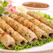 Malai Seekh kebab