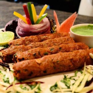 Mutton seekh kebab